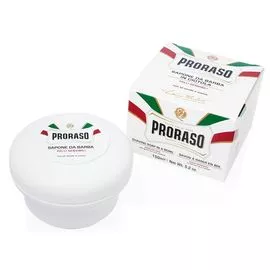 Sapun pentru ras PRORASO (banca) pentru barba sensibila, 150 ml