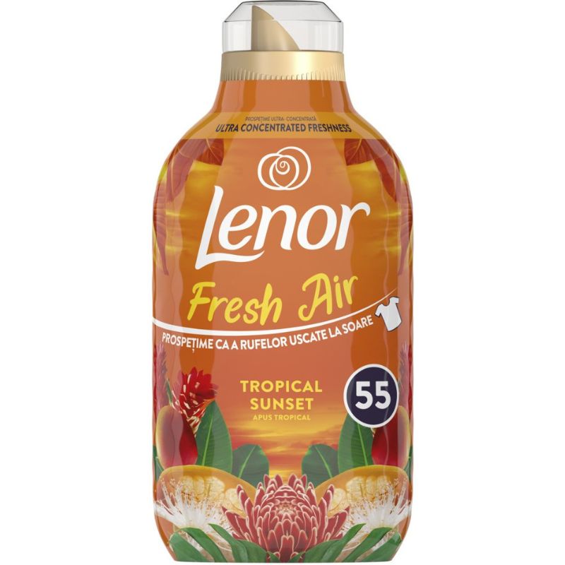 Кондиционер для белья Lenor Fresh Air Effect Summer Day - купить с  доставкой по выгодным ценам в интернет-магазине OZON (1095066323)
