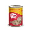 Hrana conservata МЯУ! Pui într-un sos delicat, pentru pisici de la 1 pana la 6 ani, 0.415 kg