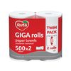 Бумажные полотенцы RUTA Giga rolls 2 рулона, 2 слоя
