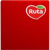 Servetele de bucatarie RUTA, 3 straturi, rosii, 33 x 33 cm, 20 buc