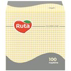 Servetele de bucatarie RUTA 1 strat galbene 100 buc