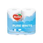 Hirtie igienica RUTA Pure White, 3 straturi, 4 role