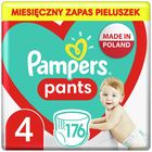 Chilotei pentru copii PAMPERS Mega Box Pants №4, 176 buc