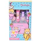 Set MARTINELIA Yummy, balsam de buze, lac de unghii, in cutiuta metalica