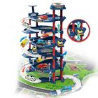 Set de joaca Parcare garaj cu sunete si lumini, 82 elemente si harta, ZJA263272