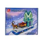 Set de constructie Castel cu sanie si ren JIE STAR JJ9012, ZJA351320, 929 elemente