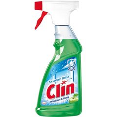 Solutie pentru sticla CLIN Windows&Glass Apple spray  500 ml