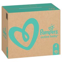 Подгузники для детей PAMPERS Mega Box Maxi, № 4, 9-14 кг, 180 шт