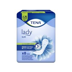 Урологические прокладки TENA Lady Slim Extra Plus, 8 шт