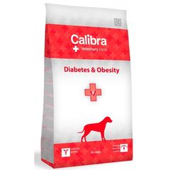 Hrana Calibra VD Dog Diabetes & Obesity, uscata,12Kg
