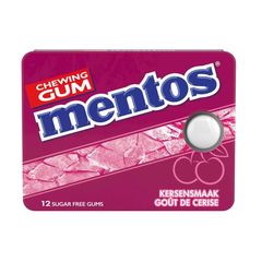 Guma de mestecat Mentos Slim Gum visina, 17,5 g