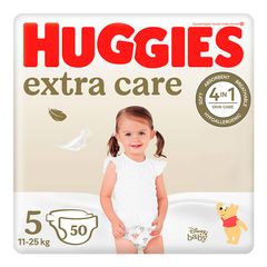 Подгузники для детей HUGGIES Extra Care №5, 11-25 кг, 50 шт.