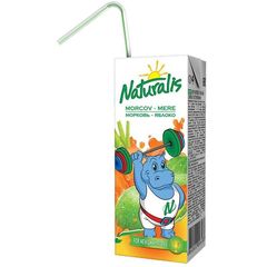 Nectar NATURALIS, mere-morcov, 200ml
