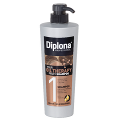 Sampon pentru par DIPLONA Professional INTENSE OIL THERAPY, vegan, 600 ml