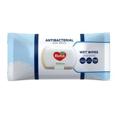 Влажные салфетки RUTA Selecta Антибактериальные 120 шт