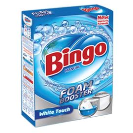 Detergent manual BINGO, haine albe, 400 gr