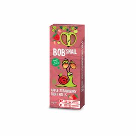 Натуральные конфеты Bob Snail, яблочно-клубничные, 30 гр