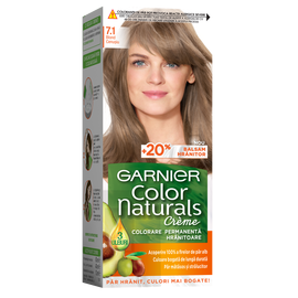 Крем-краска для волос GARNIER Color Naturals, 7.1 Ольха, +крем-маска, 112 мл