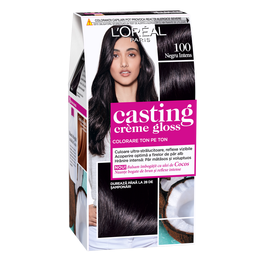 Краска для волос L'OREAL Casting Creme Gloss,100 Интенсивный Черный, 120 мл