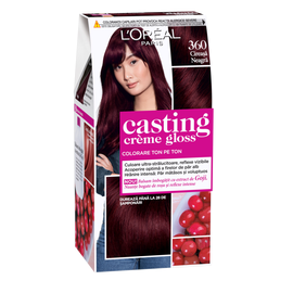 Краска для волос L'OREAL Casting Creme Gloss, 360 Черная Вишня, 120 мл