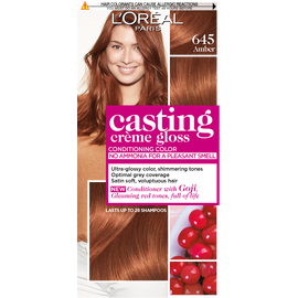 Краска для волос L'OREAL Casting Creme Gloss, 645 Янтарь, 160 мл