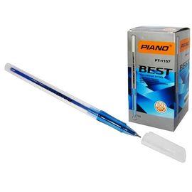 Ручка гелевая PIANO PT-1157 синяя 0.7mm 1 шт