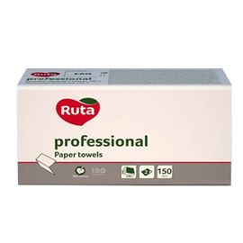 Бумажные полотенца RUTA V-сложения 2 слоя 150 листов