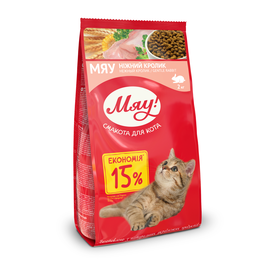 Hrana uscata МЯУ! Iepure bland, pentru pisici de la 1 pana la 6 ani, 2 kg