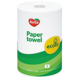 Бумажные полотенца ECOLO 2 слоя, 1 шт