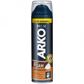 Пена для бритья ARKO MEN, экстракт кофейных зерен, 200 гр