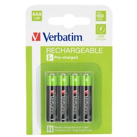 Baterii reincarcabile AAA Verbatim clasa Premium 950 mAh 4 buc