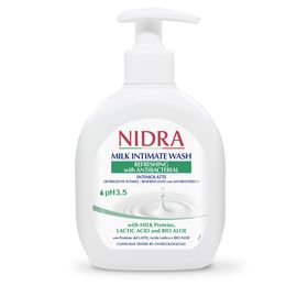 Интимное мыло NIDRA Fresh pH3.5 увлажняющее с дозатором, 300 мл