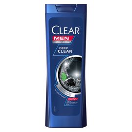 Шампунь для волос CLEAR MEN Deep Clean, с активированным углем, 400 мл