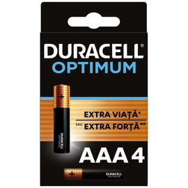 Baterii DURACELL Optimum  AAA 4 buc