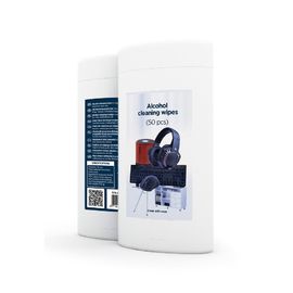 Спиртовые чистящие салфетки Gembird CK-AWW50-01 50 шт