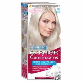 Vopsea-crema pentru par GARNIER Color Sensation, S1 Platinum Blond