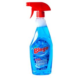 Solutie  pentru curățirea geamurilor BINGO spray  500 ml