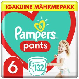 Chilotei pentru copii PAMPERS Mega Box Pants №6, 132 buc