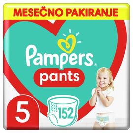 Chilotei pentru copii PAMPERS Mega Box Pants №5, 152 buc