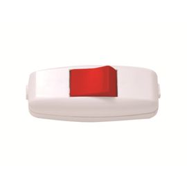 Выключатель ELBI 505-005301-806, подвесной, белый/красный, 1/50/150