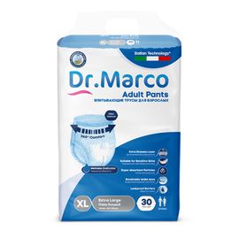 Сhilotei pentru maturi Dr. Marco Pants Extra Large N5, 30 buc