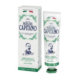 Pasta-gel de dinti PASTA DEL CAPITANO, pentru gingii ierburi naturale, 75 ml
