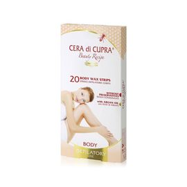 Полоски для депиляции Cera di Cupra для чувствительной кожи тела 20 шт