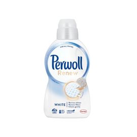 Gel de spalare PERWOLL Renew White, pentru haine albe, 990 ml