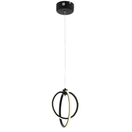 Люстра LED OKTAY Lexi, 12084 черная, 24W/1el. 1/1