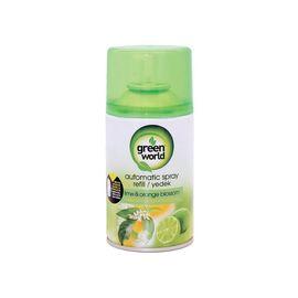 Odorizant rezerva GREEN WORLD Lime&Orange, 250 ml
