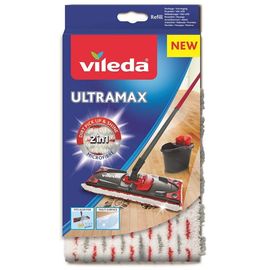Запаска для швабры Vileda Ultramat 35x14 см бело-красная