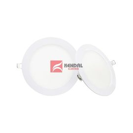 Ультратонкий Светильник LED встраеваемый круглый белый KENDAL 3W/6500K/IP20/80x65mm/1/90