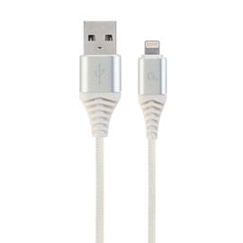 Cablu USB Lightning 2m - Cablexpert CC-USB2B-AMLM-2M-BW2